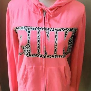 Victoria’s Secret PINK zip hoodie L